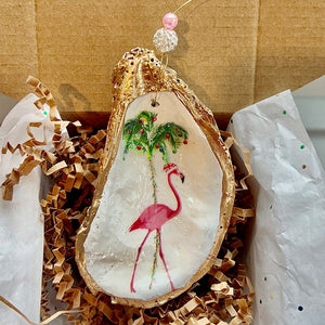 Austernschalen-Kunstornament | Weihnachtsgeschenk