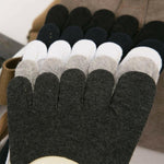 Atmungsaktive, unsichtbare Baumwollsocken mit fünf Fingern（5 Paar）
