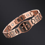 Kupfer Kreuz Armband