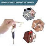 Tragbarer gezackter Schlüsselanhänger