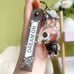 Kreativer Schwimmender Astronauten-Schlüsselanhänger