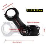 Verstellbarer Vorbau für Mountainbike