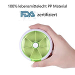 Runder Medizinbehälter