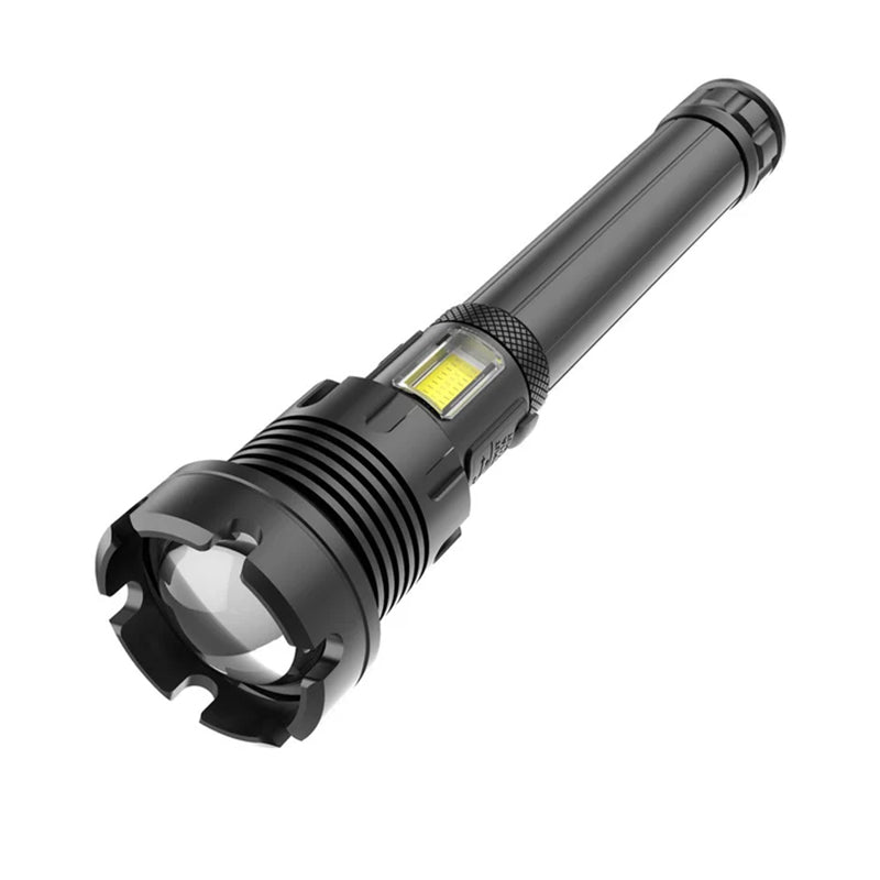 🔥Schlussverkauf🔥Wiederaufladbare taktische LED-Laser-Taschenlampe