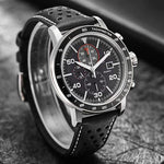 Multifunktionale 6-Zeiger-Quarzuhr für Herren