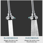 Wassersparender Duschverstärkerfilter