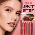 12-farbiger matter Lippenstift