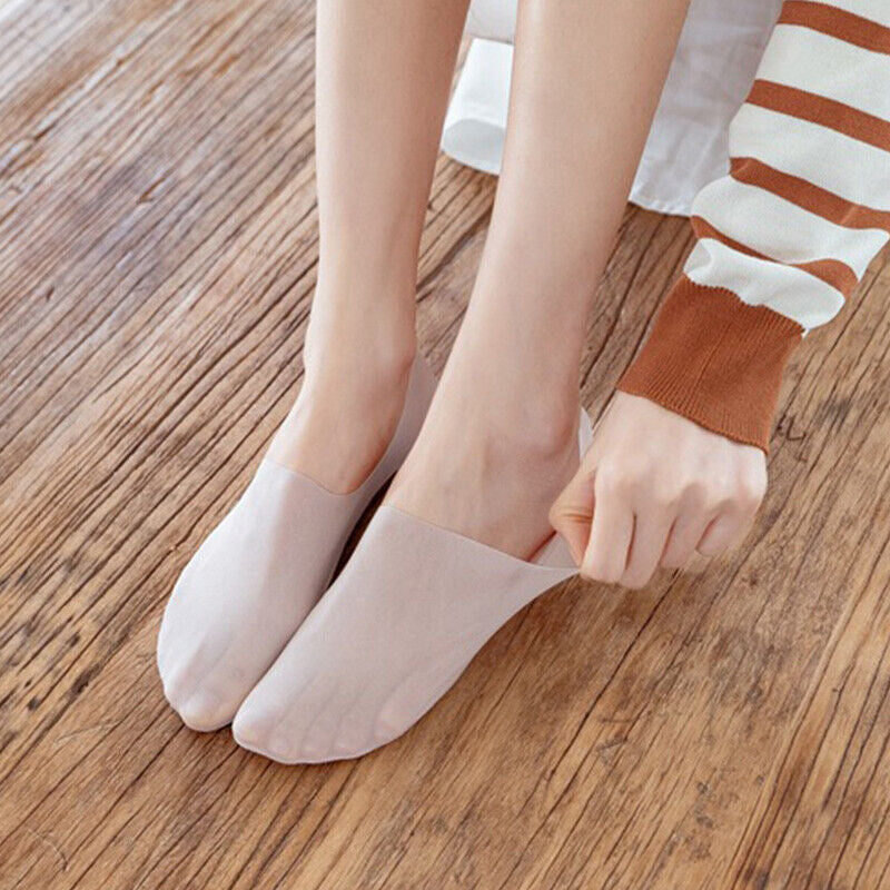 Unsichtbare Atmungsaktive Socken aus Eisseide (5 Paar)