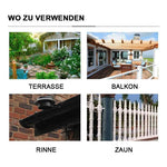 Solarbetriebene Dachrinnenlicht