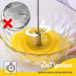 Halbautomatischer Schneebesen aus Edelstahl