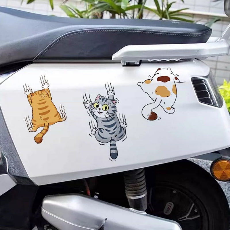 ✨Niedliche Katze Cartoon Auto Aufkleber