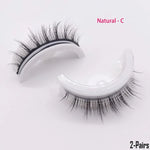 Wiederverwendbare selbstklebende Wimpern