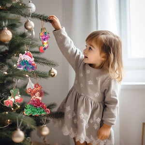24 themenbezogene Weihnachtsbaum-DIY-Ornamente