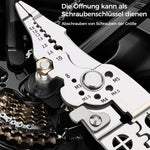 Multifunktionale Drahtabisolierzange