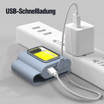 Multifunktionales Lauflicht mit magnetischer Aufladung