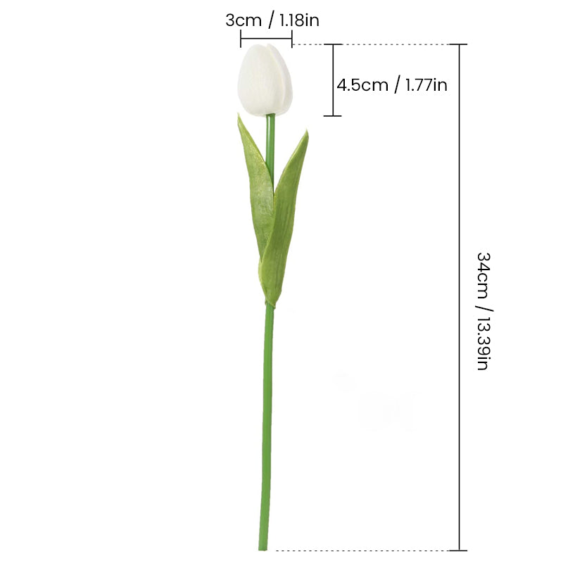 Künstliche Tulpenblumen für den Außenbereich (7 Stück)