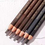 Wasserdichter Augenbrauenstift aus Holz (12 Stück)