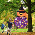 Kinder Halloween DIY Filz Kürbis Handwerk