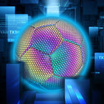 Reflektierender leuchtender Fußball