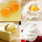 Halbautomatischer Schneebesen aus Edelstahl