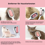 Tierhaarentfernungskamm mit Wassertank