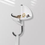 2-in-1-Regal und Haken