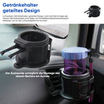 Multifunktionaler Auto-Getränkehalter