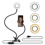 Professionelle tragbare LED-Leuchte mit Handyhalter