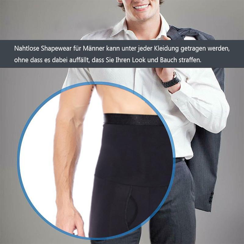 Nahtlose hohe Taille Shapewear für Männer