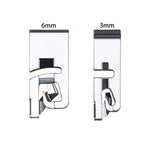 Schmaler gerollter Saumfuß