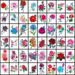 Stilvolle und kreative 3D-Tattoo-Sticker