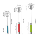 Halbautomatischer Schneebesen aus Edelstahl