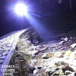Multifunktionale LED-Taschenlampe mit starkem Licht