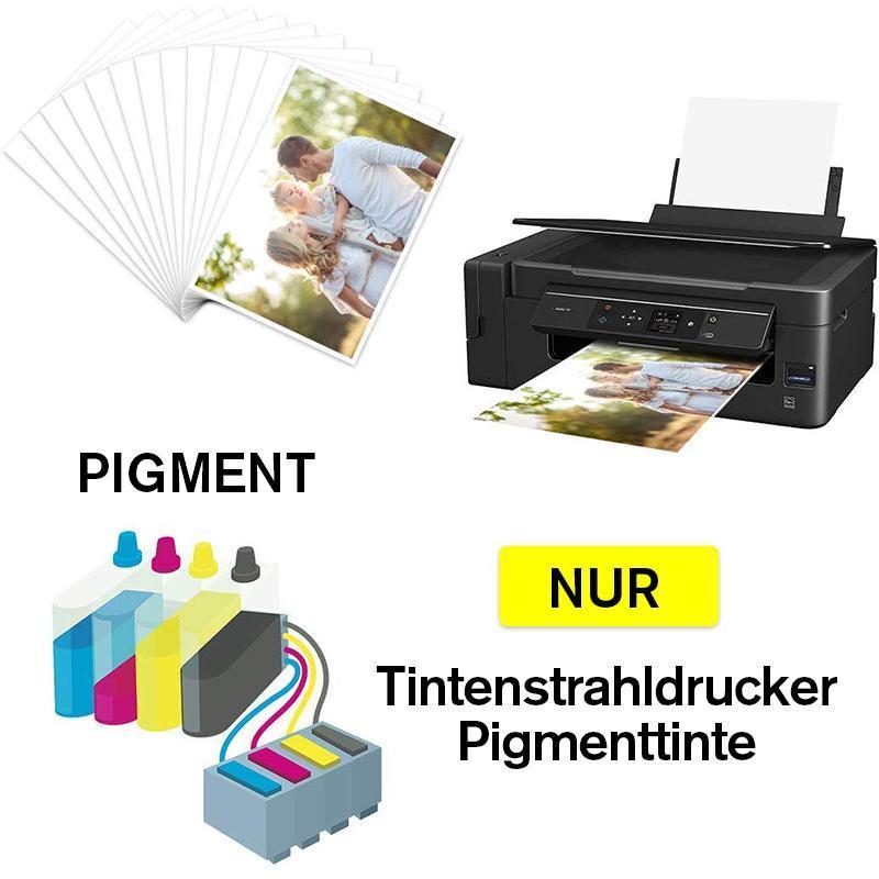 Transferpapier für Tintenstrahldrucker und helle Textilien