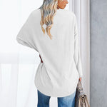 🔥 Sommerspecial 🔥Damen Lockeres Langärmeliges Modisches T-Shirt mit V-Ausschnitt