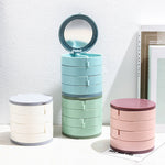 Mehrschichtige drehbare Schmuckschatulle