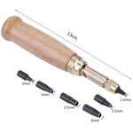 Einstellbares Schraubenlocher-Buchbinderwerkzeug