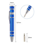 8-in-1 Präzision Schraubendreherstift