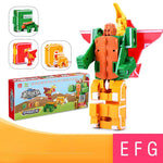 Buchstaben Dinosaurierspielzeug für Kinder