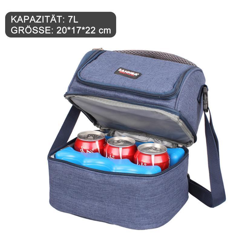 Doppelte Mittagessen Handtasche, Picknicktasche
