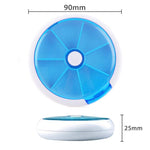 Runder Medizinbehälter