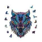 3D-Tier-Puzzle-Spielzeug aus Holz