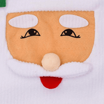 Weihnachtsdekoration Toilettensitzabdeckung und Teppich