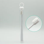 Zehntausend Haare Schwangere Frau Zahnbürste