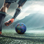 Reflektierender leuchtender Fußball
