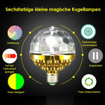 LED Disco Bunte rotierende Glühlampen