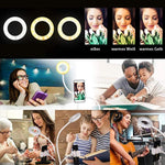 Professionelle tragbare LED-Leuchte mit Handyhalter