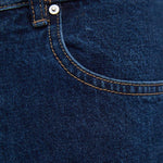 Weit modische Jeans mit breitem geschnittenem Hosenbein