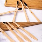 Neues Design Mischfarbe Bambus Zahnbürste