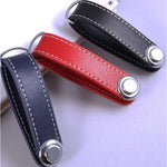 Kreativer Schlüsselbundorganisator aus Leder